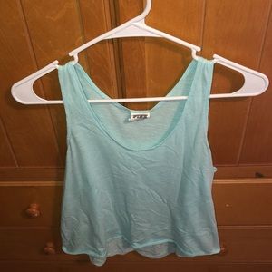 Light blue tank top